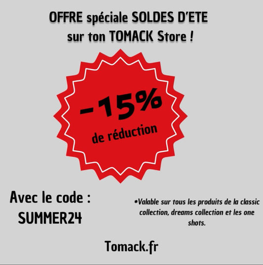 Profitez des Soldes d'Été 2024 - Les Meilleures Offres Vous Attendent sur votre TOMACK Store !