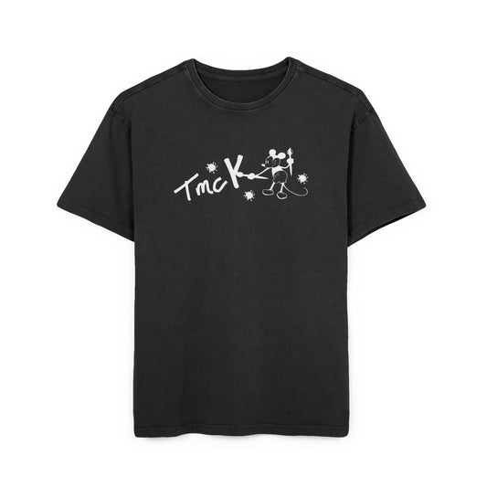 Tmck Retro Splash T-shirt | Unisex, 100%Coton, Oversize | TOMACK Store