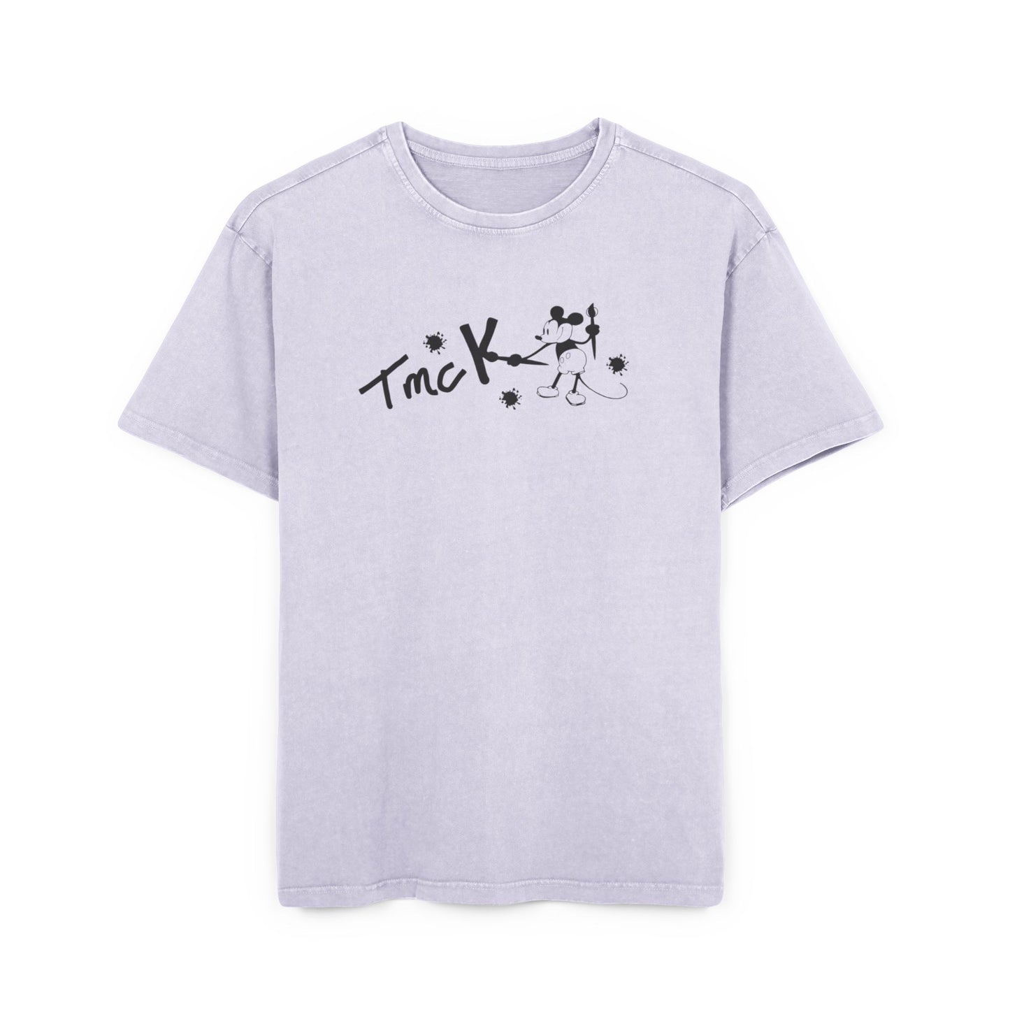 Tmck Retro Splash T-shirt | Unisex, 100%Coton, Oversize | TOMACK Store