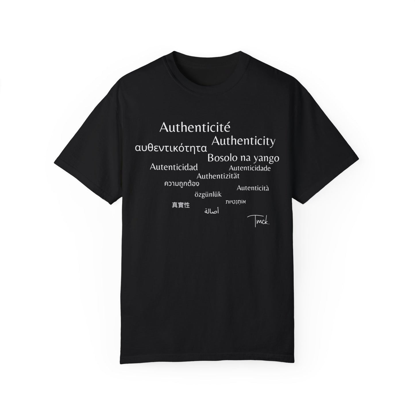 Tmck Authenticity T-shirt | Unisex 100%Coton | TOMACK Store