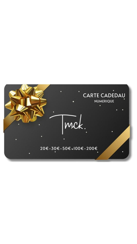 Carte Cadeau TOMACK Store | Offrez l'inédit avec Style