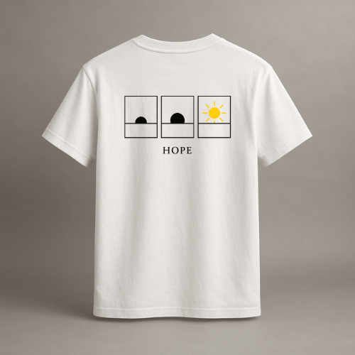 Tmck HOPE T-shirt | Unisex 100%coton | TOMACK Store