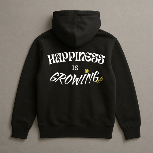 Hoodie unisex "Growing" - HAPINNESS Collection
