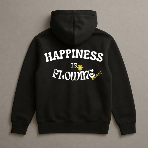 Hoodie Unisexe "Flowing" – HAPINNESS Collection